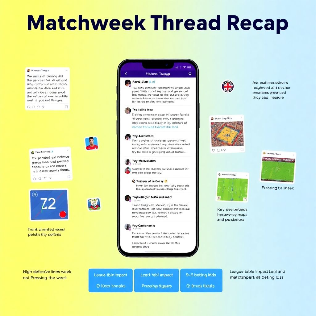 Тред-рекап матчей недели в АПЛ: главные моменты и выводы