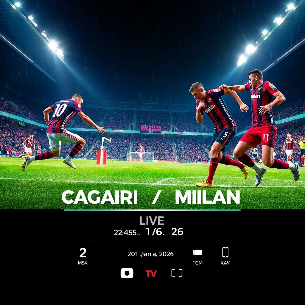 Кальяри – Милан 2 января 2026: где смотреть прямой эфир на Матч ТВ и онлайн