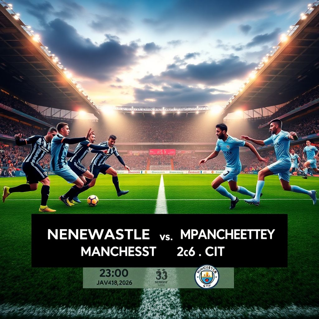 Ньюкасл Юнайтед – Манчестер Сити: прямая трансляция 13 января 2026, где смотреть