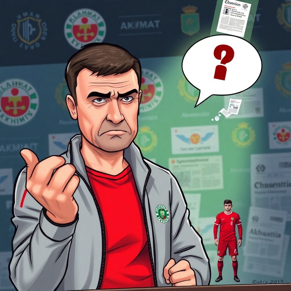 Черчесов о слухах о переходе Джикии в Ахмат: «сам поверил», но опроверг